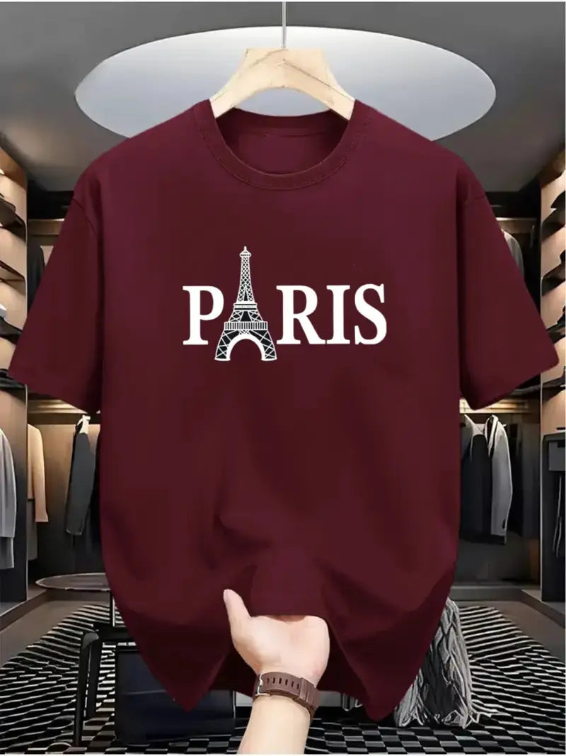 Super Premium Drop Shoulder Paris 2 ( 05 colour available)