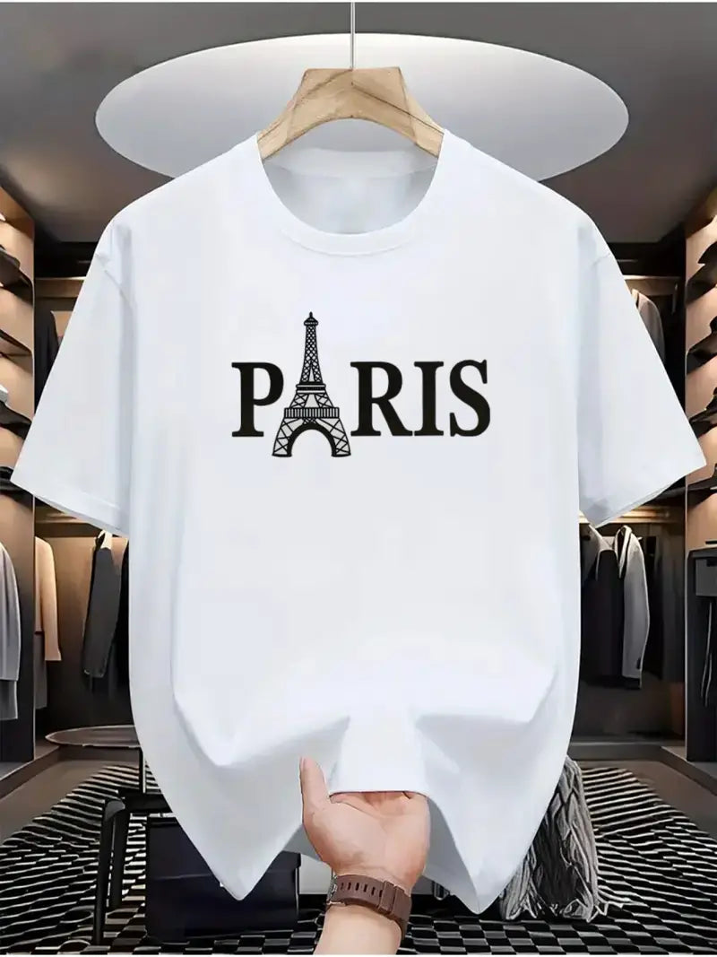Super Premium Drop Shoulder Paris 2 ( 05 colour available)