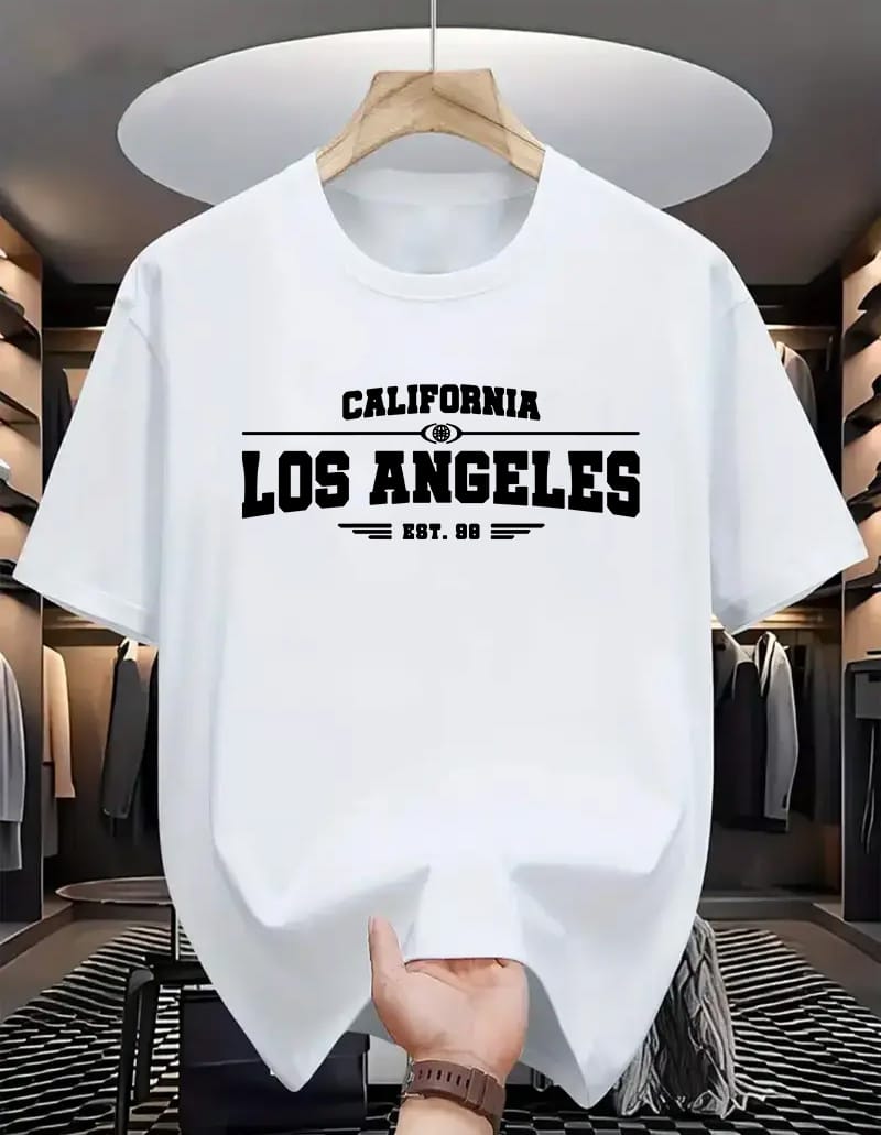 Super Premium Drop Shoulder Los angels( 04 colour available)