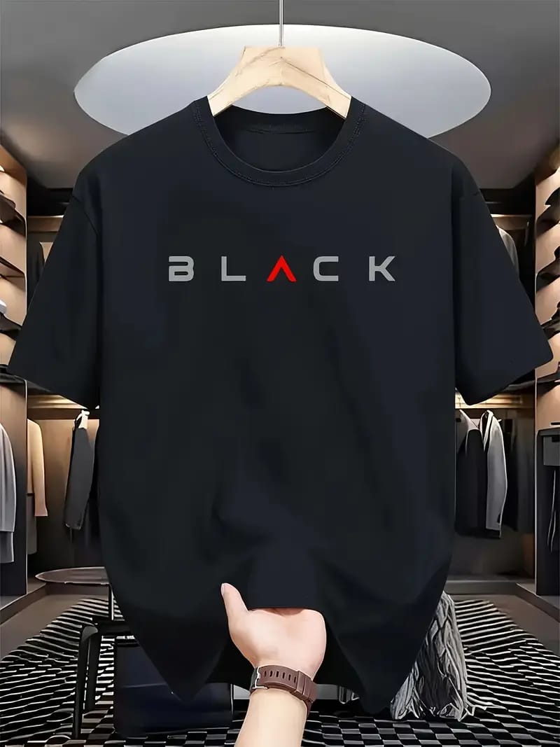 Super Premium Drop Shoulder Black desgin ( 05 colour available)