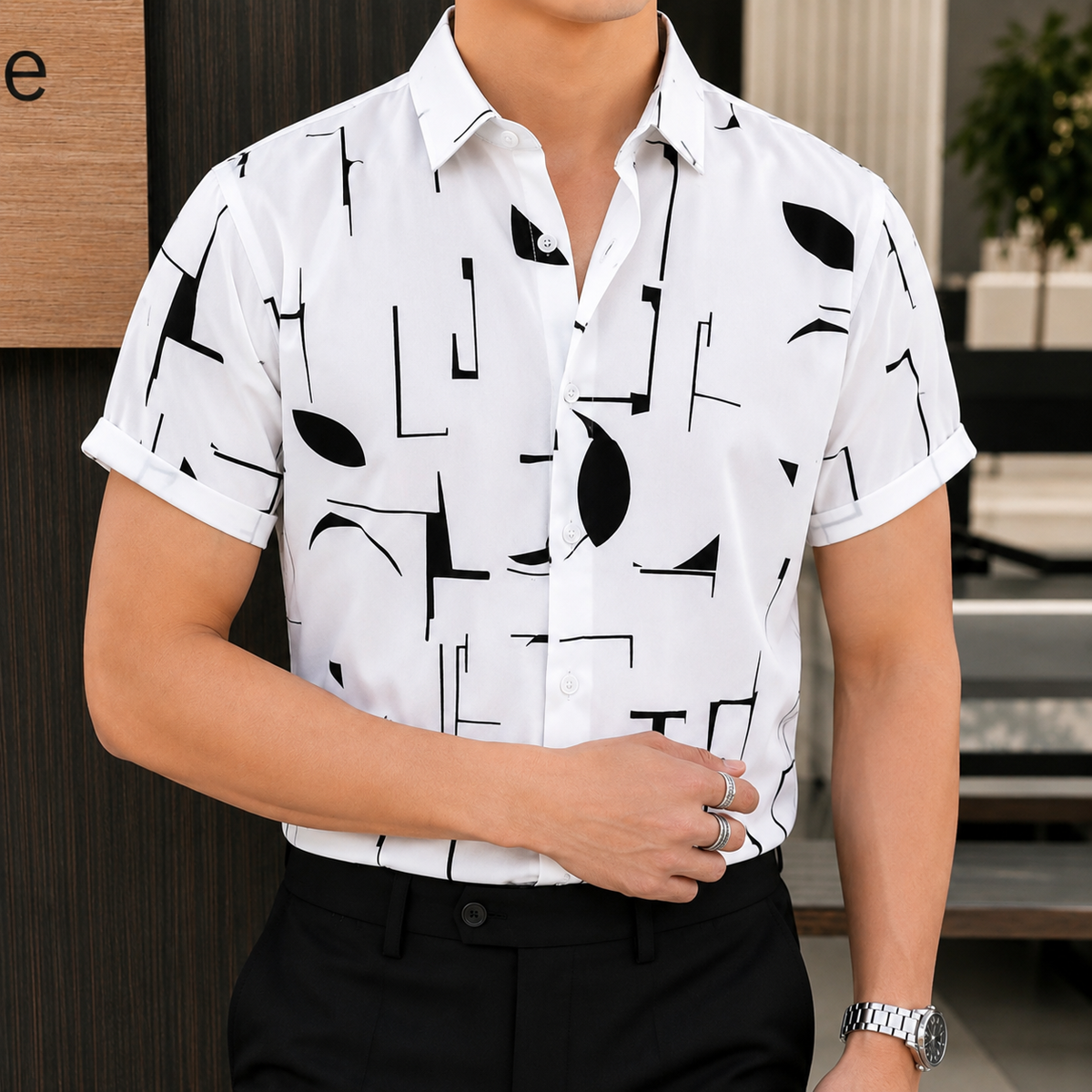 China Micro Half Sleeve Shirt For Men,s ( 6 colors available)