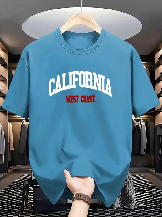 Drop Shoulder T-Shirt - California - Pertol